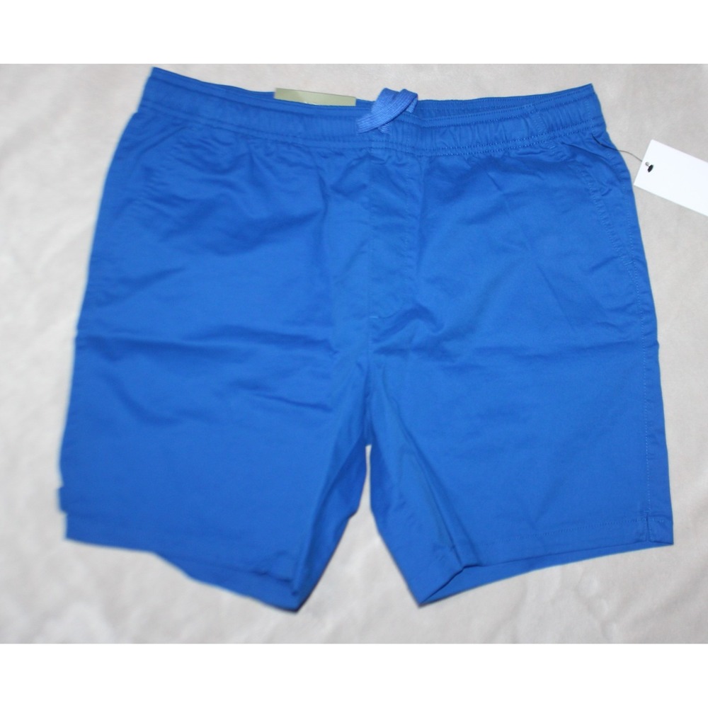 Goodfellow & Co Mens Blue Regular Fit Drawstring Knit Lounge Shorts Sz S